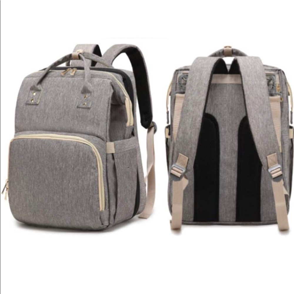 3 in 1 Diaper Bag Backpack with Baby Changing Table